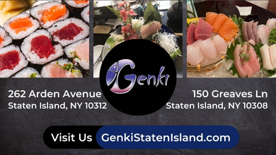Genki Staten Island multi-location advertisement