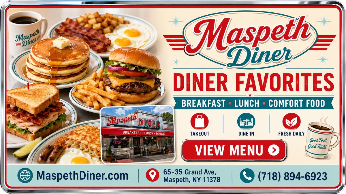 Diner Favorites Ad — Maspeth, Queens
