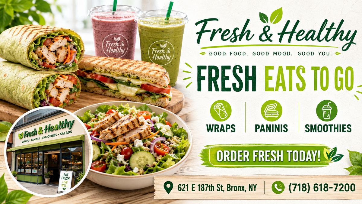 Fresh Eats To Go — Fresh & Healthy