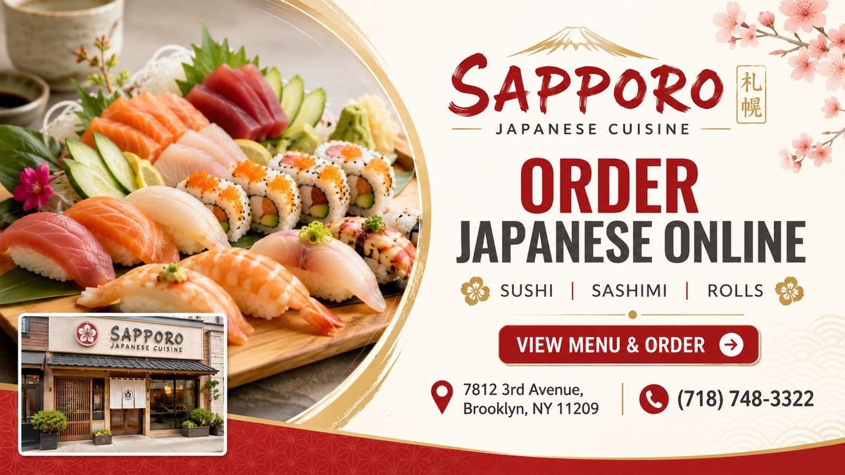 Order Japanese Online — Sapporo