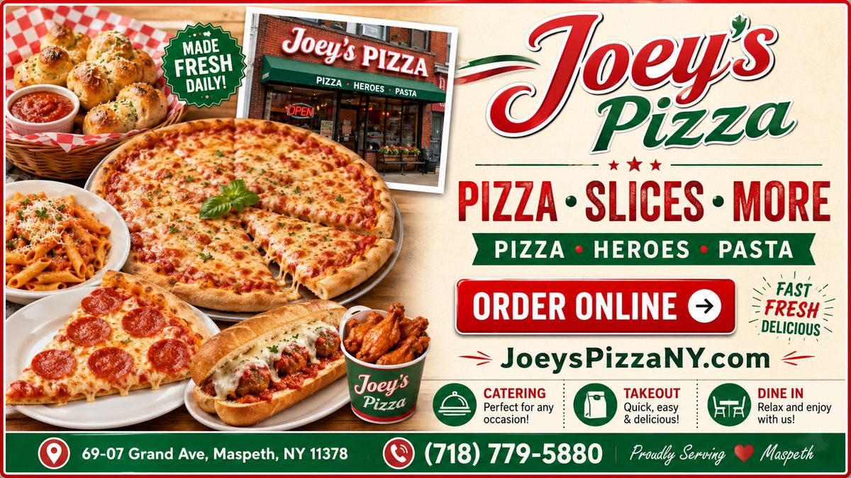 Pizza • Slices • More — Maspeth, Queens