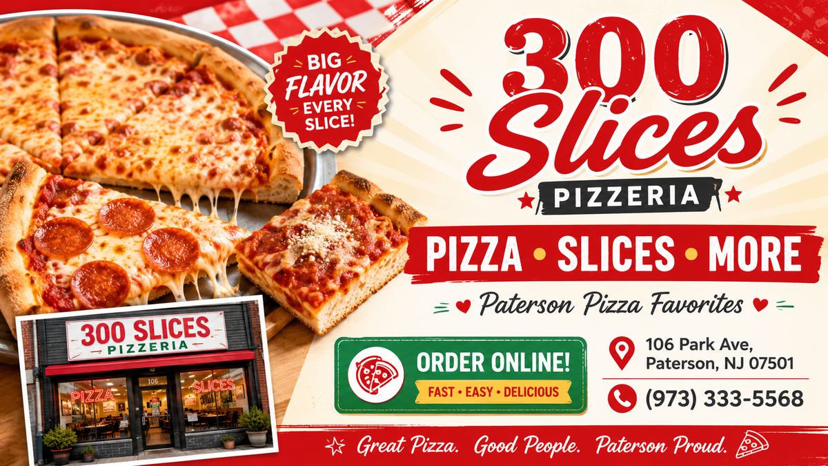Order Online Ad — 300 Slices Pizzeria
