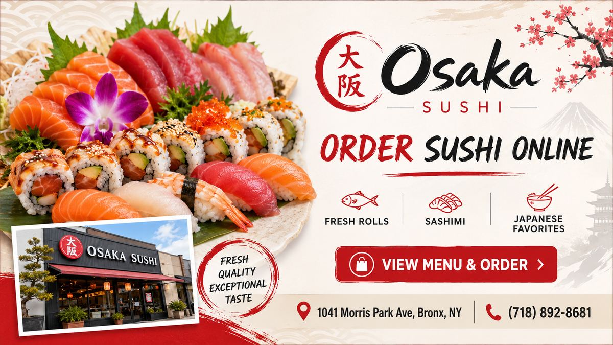 Order Sushi Online — Osaka