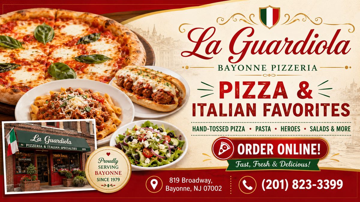 Pizza & Italian Favorites — La Guardiola