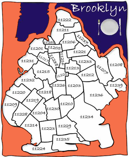 brooklyn map