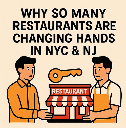 Why So Many Restaurants Are Changing Hands in NYC & NJ