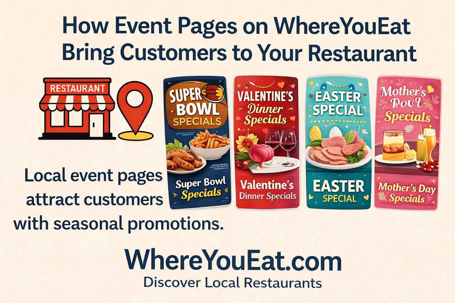 How Event Pages on WhereYouEat Bring Customers to Your Restaurant