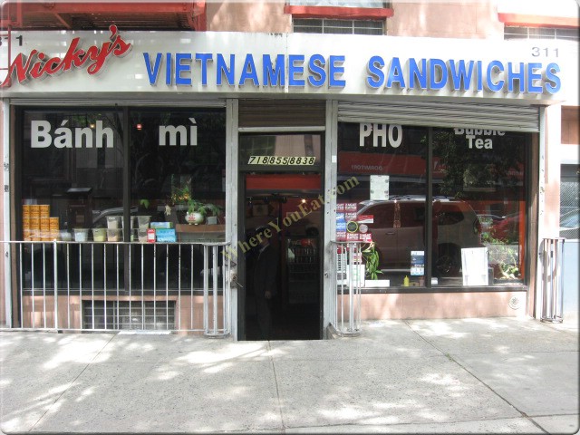 Nickys Vietnamese Sandwiches