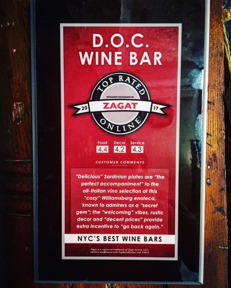 D O C Wine Bar