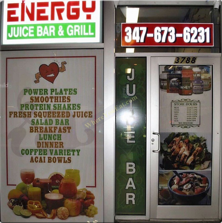 Energy Juice Bar and Grill