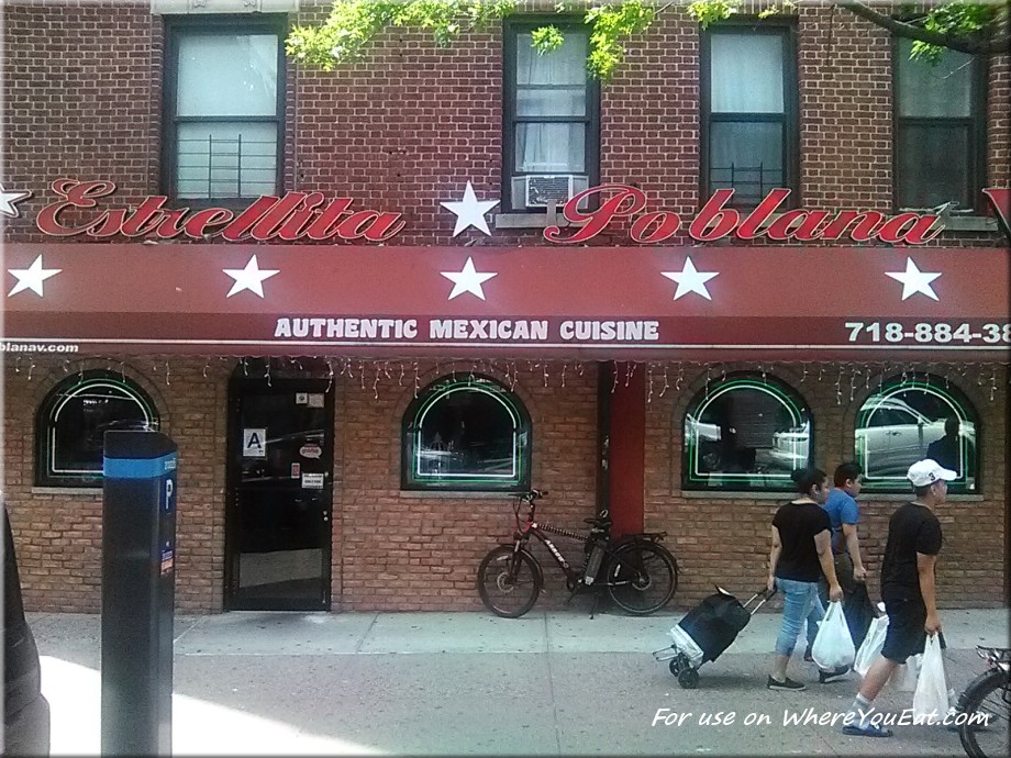Estrellita Poblana Restaurant in The Bronx / Official Menus & Photos