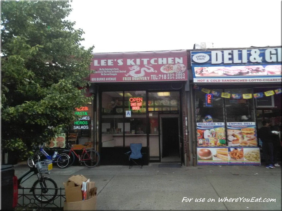 Lee's Kitchen Restaurant in The Bronx / Menus & Photos