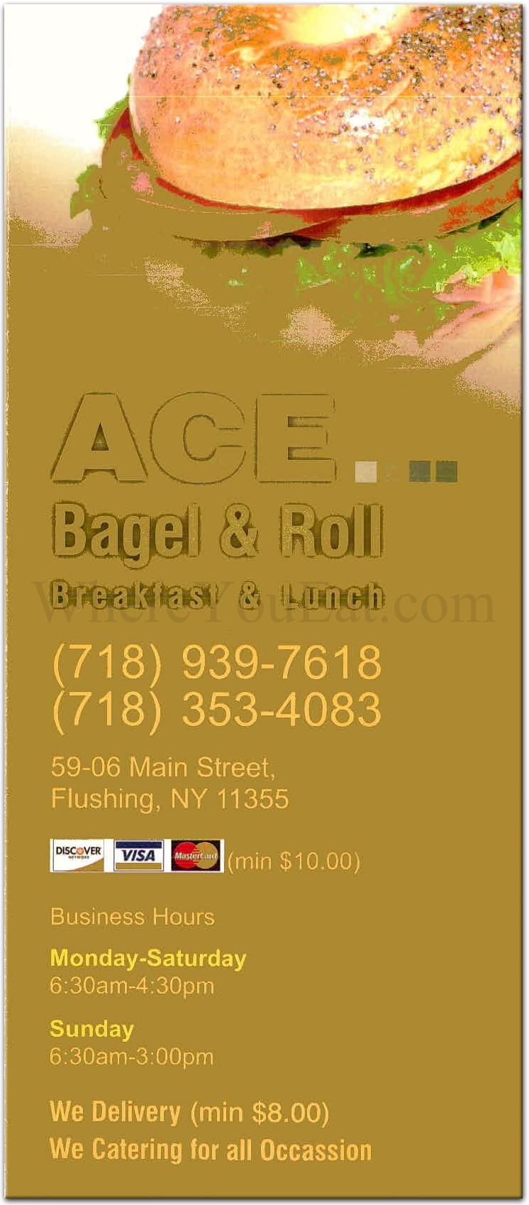ACE Bagel & Roll