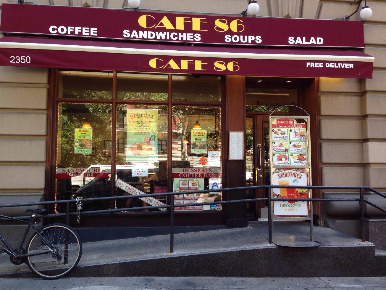 CAFE 86 Restaurant In New York Menus Photos