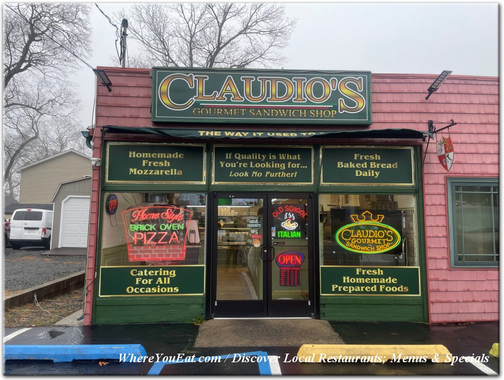 Claudios Gourmet Sandwich Shop