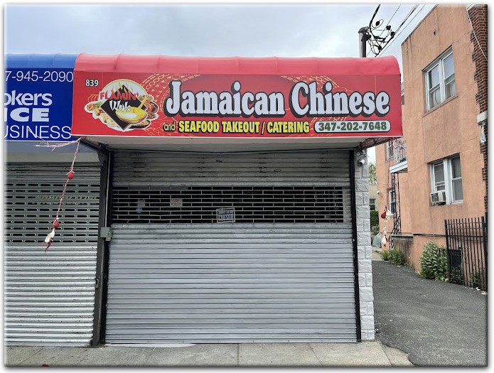 Flamin wok Jamaican Chinese & Seafood