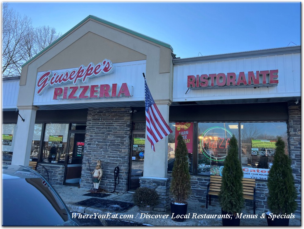 Giuseppe’s Pizzeria and Pasta NJ