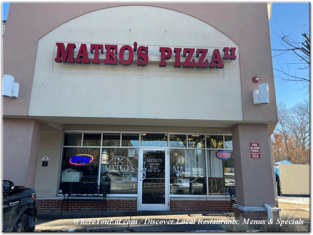 Mateos Pizza Jackson