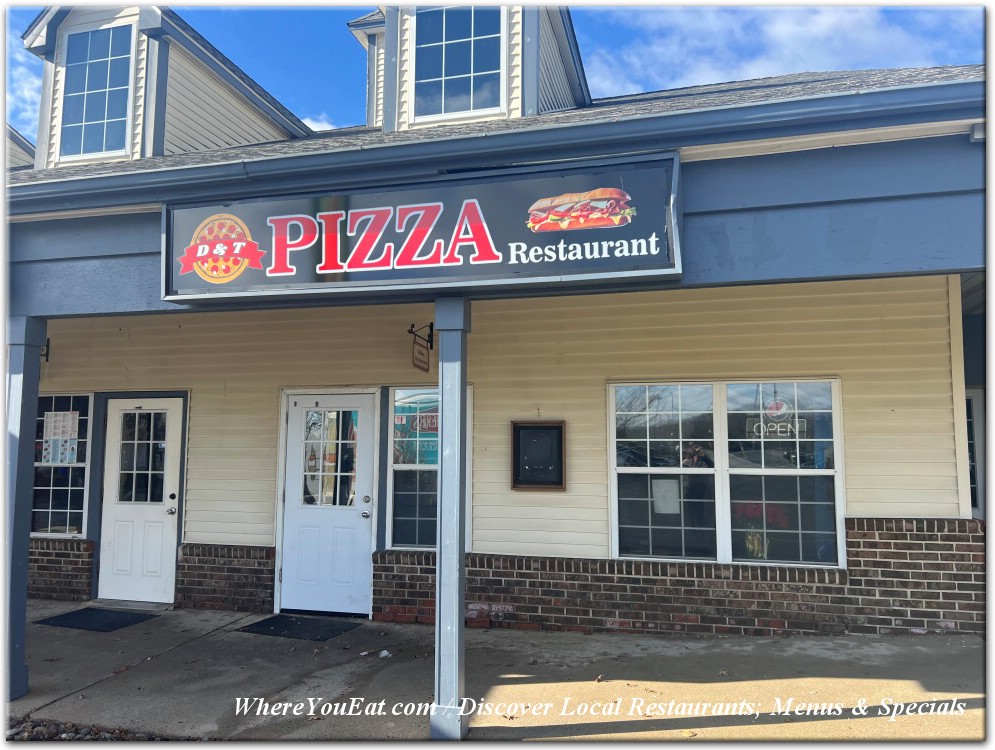 D & T Pizza Restaurant