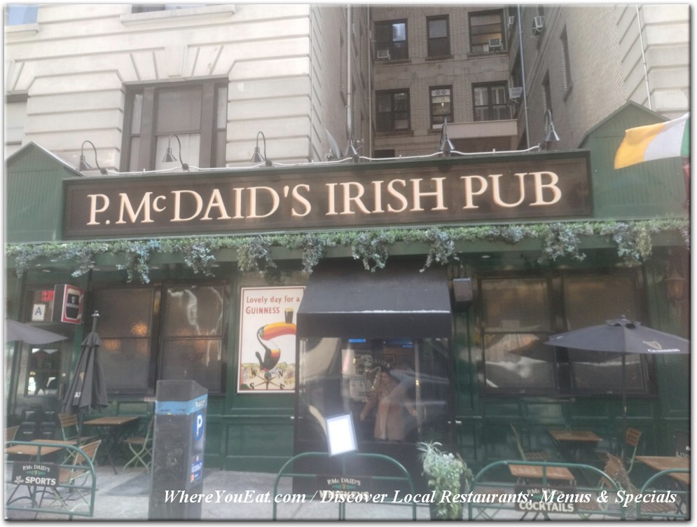 P. McDaid’s Irish Pub