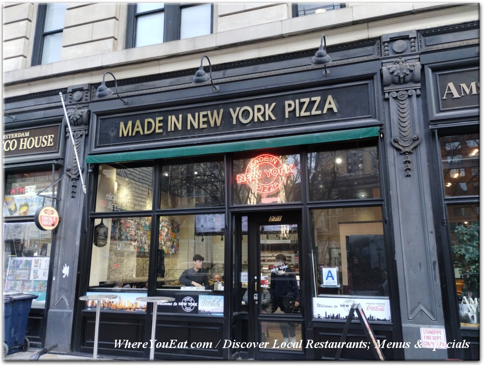 Made in New York Pizza