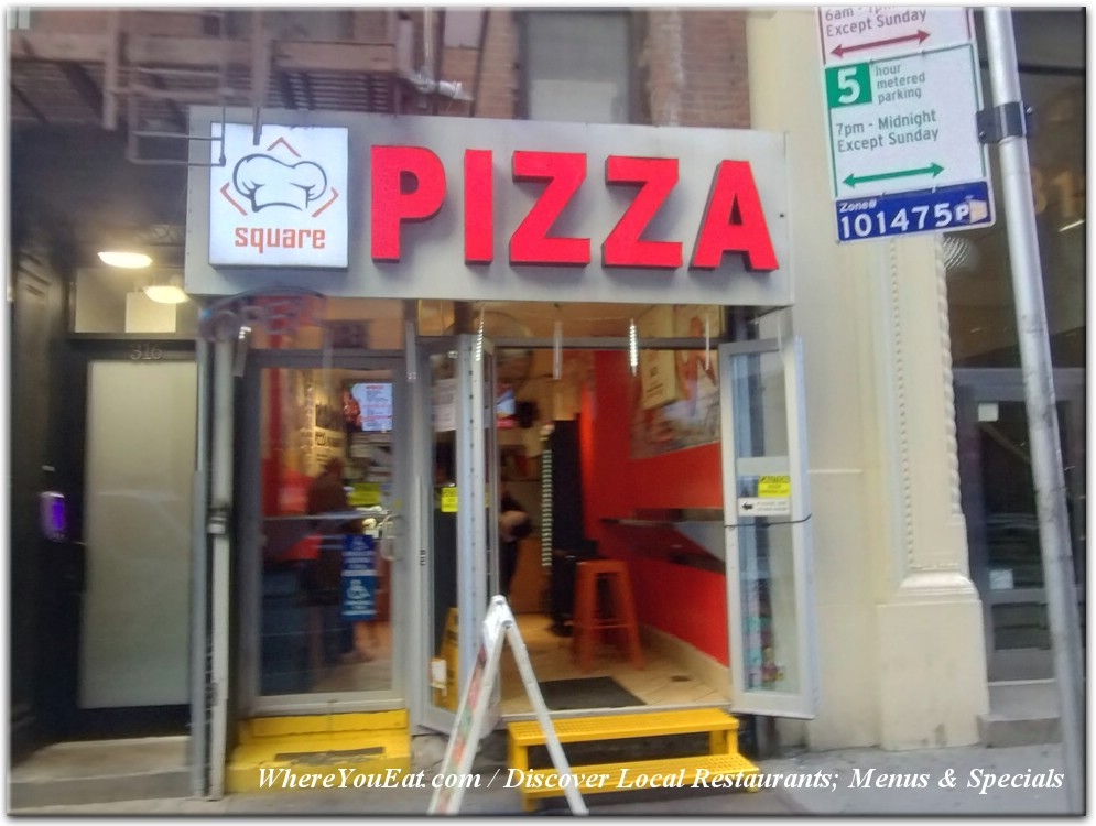 Square Pizza