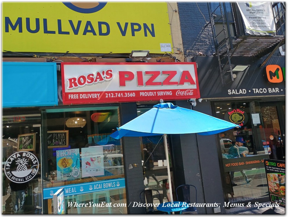 Rosas Pizza
