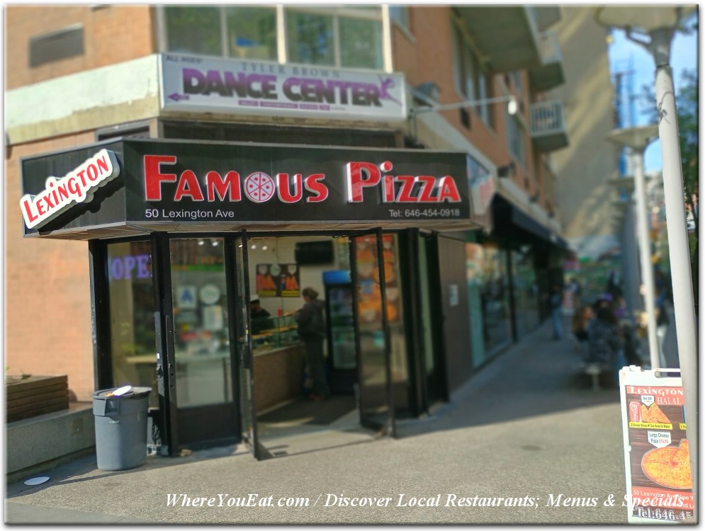 Lexington Famous Pizza