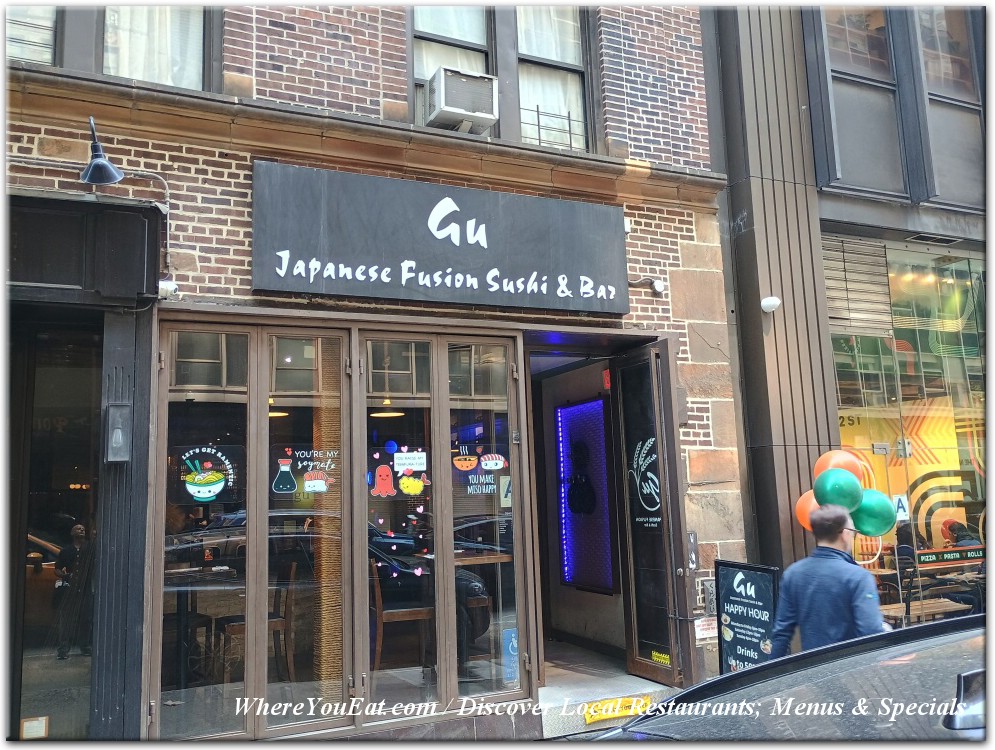 Gu Japanese Fusion Sushi & Bar