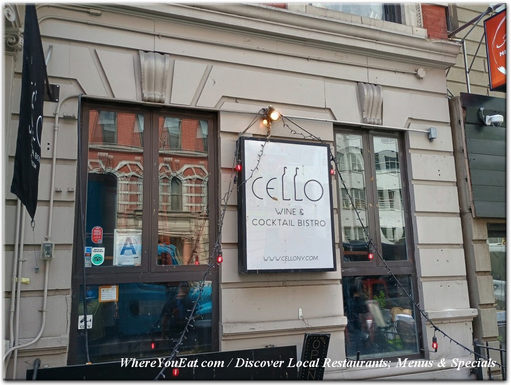 Cello Wine & Cocktail Bistro