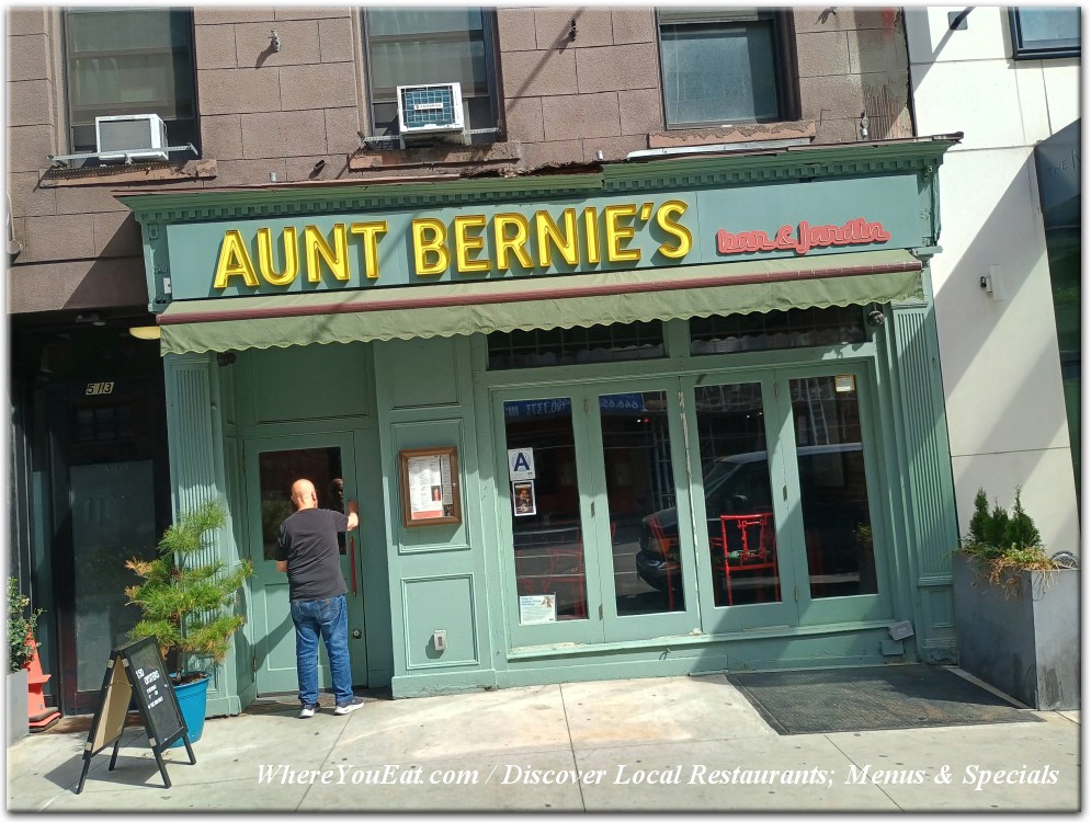 Aunt Bernies Bar and Jardin