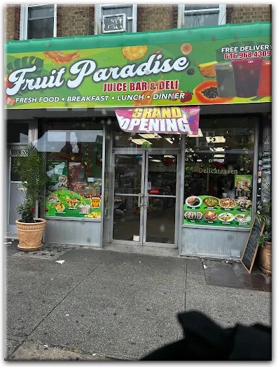 Fruit Paradise Natural Juice Bar & Deli