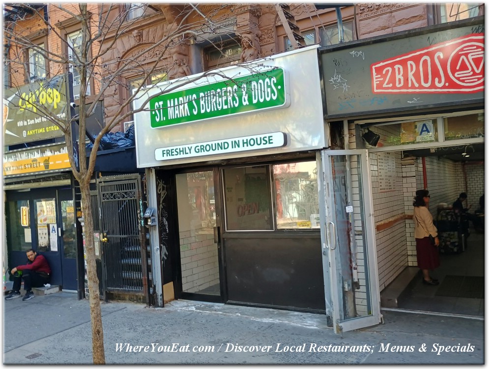 St. Marks Burgers and Dogs