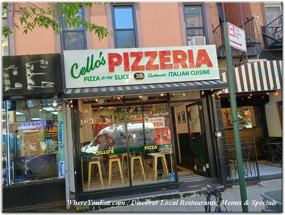 Cellos Pizzeria