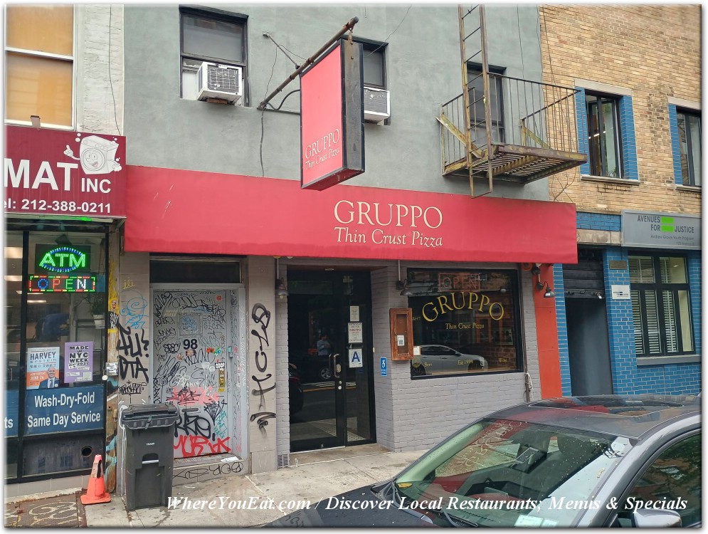 Gruppo NYC Thin Crust Pizza