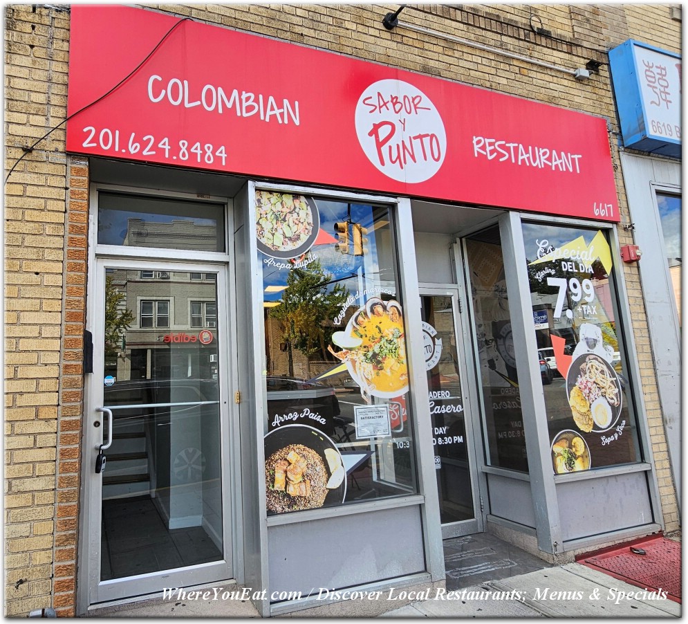 Sabor Y Punto Colombian Restaurant