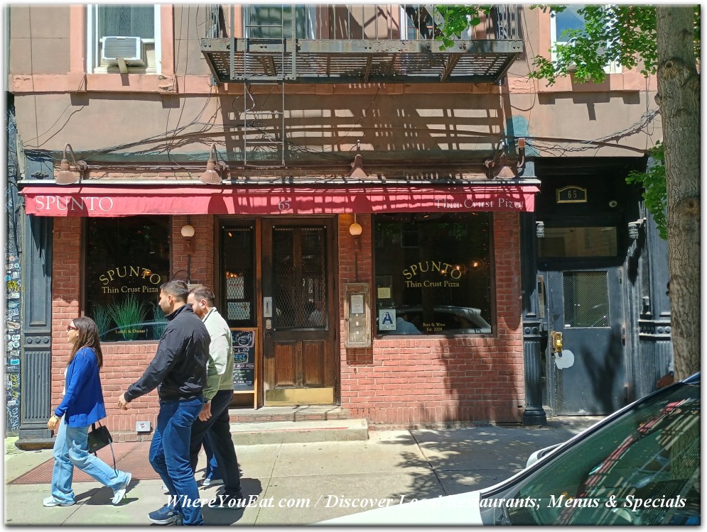 Spunto NYC Thin Crust Pizza