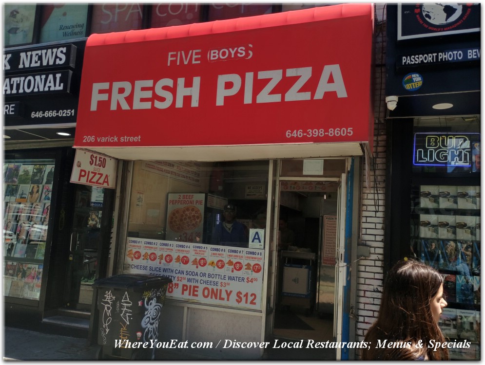 Five Boys Fresh Pizza