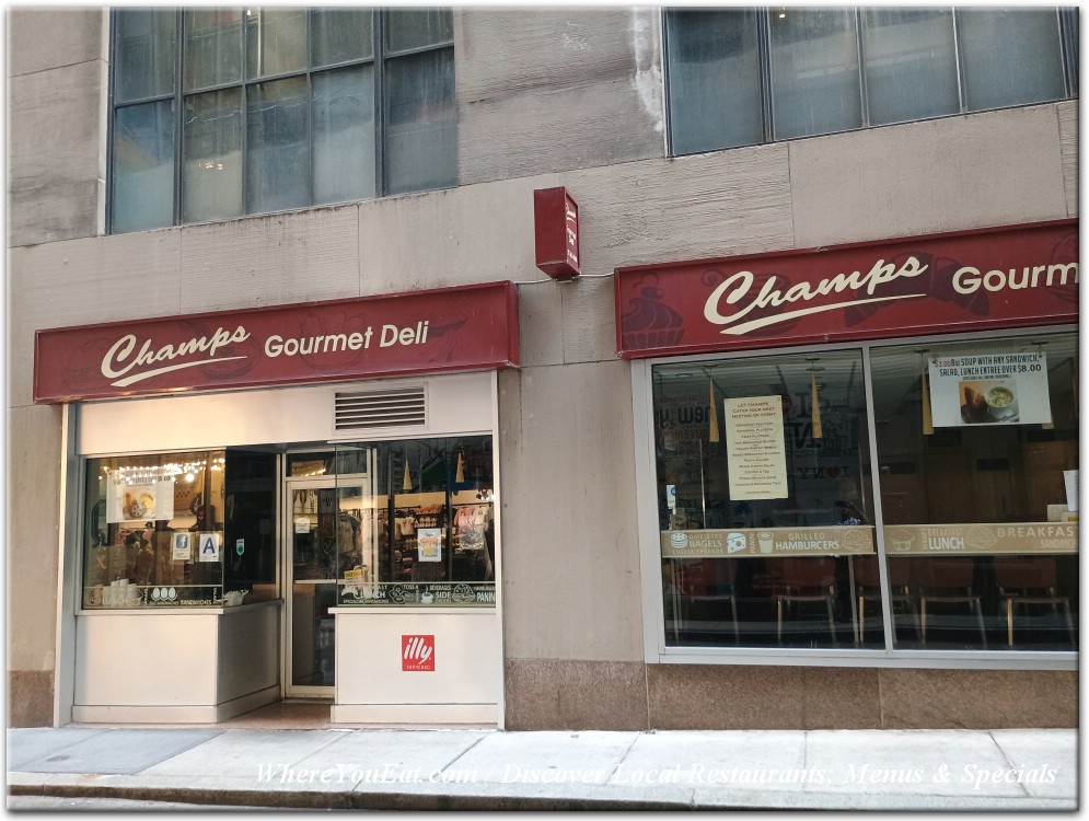 Champs Gourmet Deli