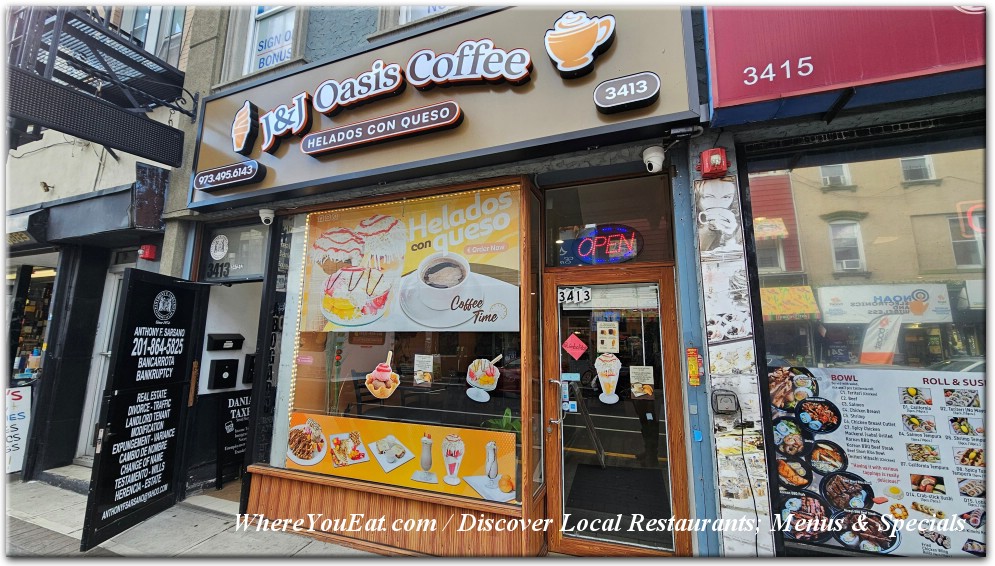 Oasis Helados Con Queso & Coffee