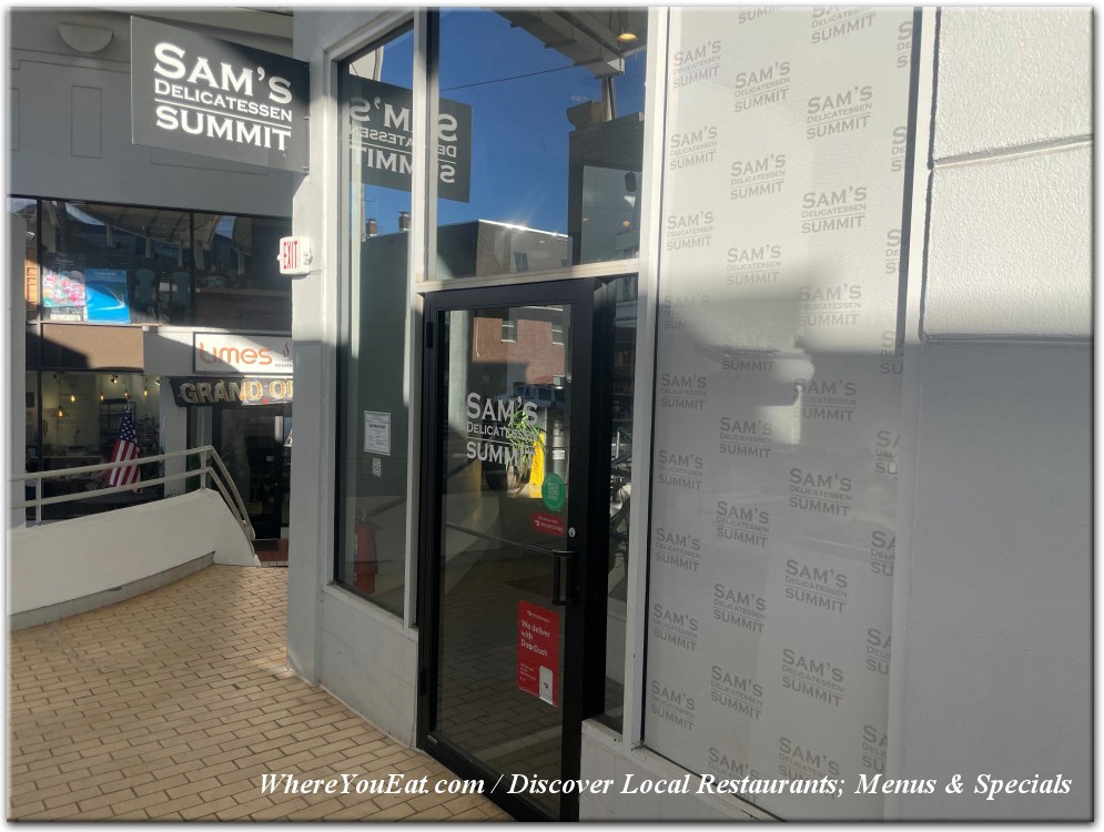 Sam’s Delicatessen Summit
