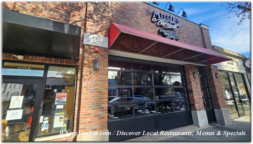 Millie’s Old World Meatballs & Pizza