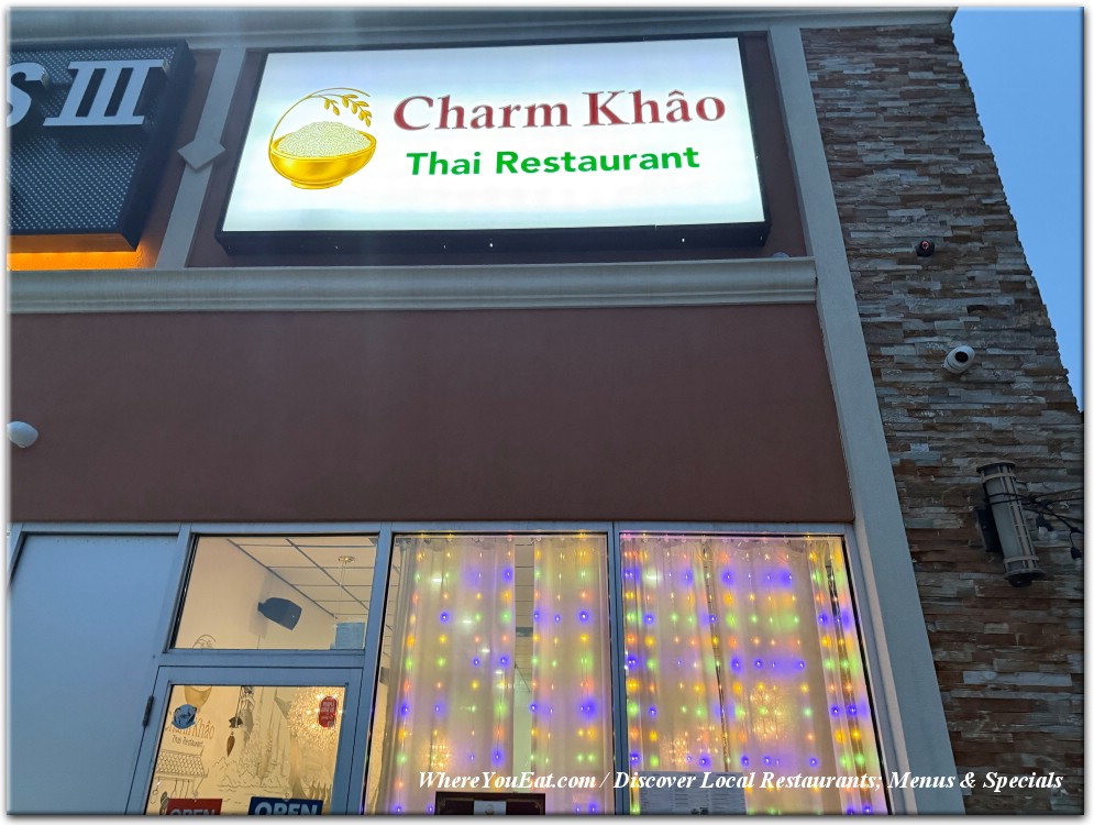 Charm Khao Thai Restaurant Opens in Staten Island