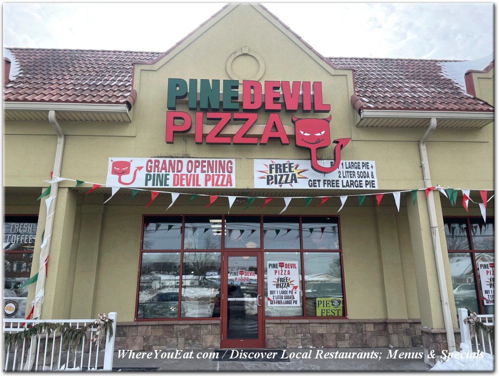 Pine Devil Pizza: A New Pizzeria Opens in Lakehurst, NJ