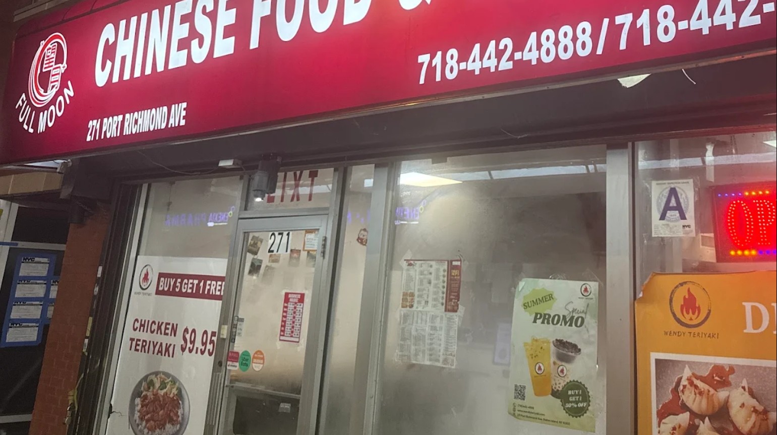 Full Moon Chinese Food & Teriyaki