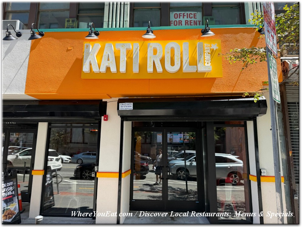 The Kati Roll Company Opens in Jersey City: A New Spot for Indian Cuisine