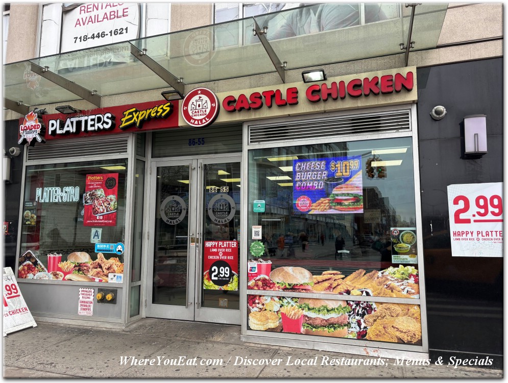 Castle Chicken and Loaded Platters