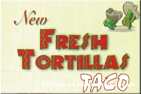 New Fresh Tortillas