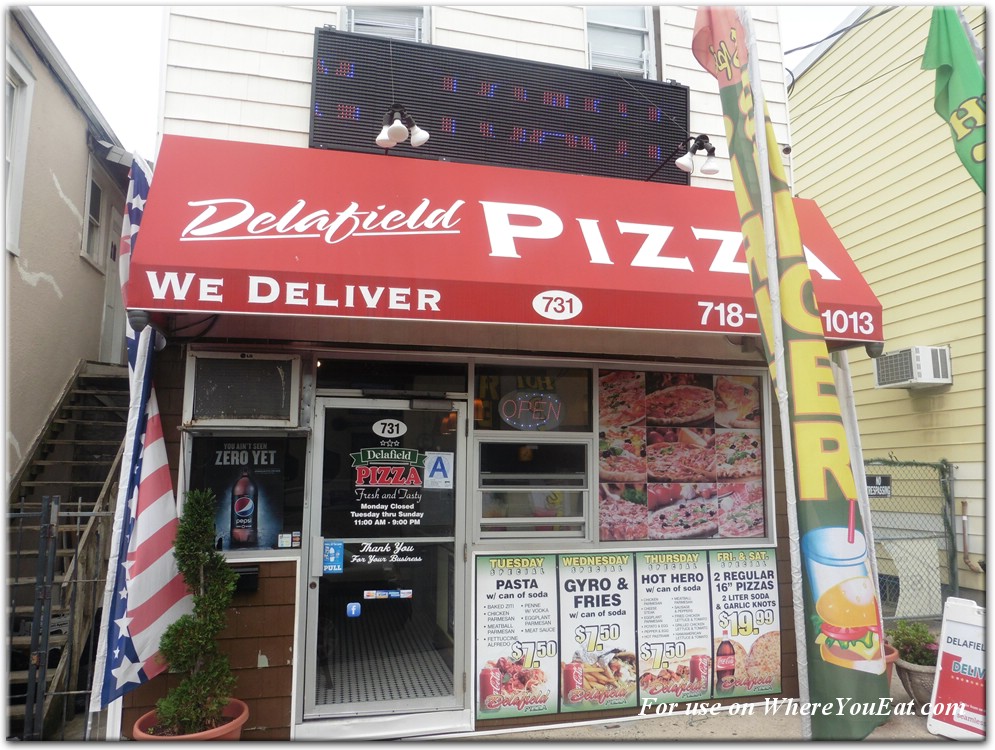 Delafield Pizza Restaurant in Staten Island / Menus & Photos