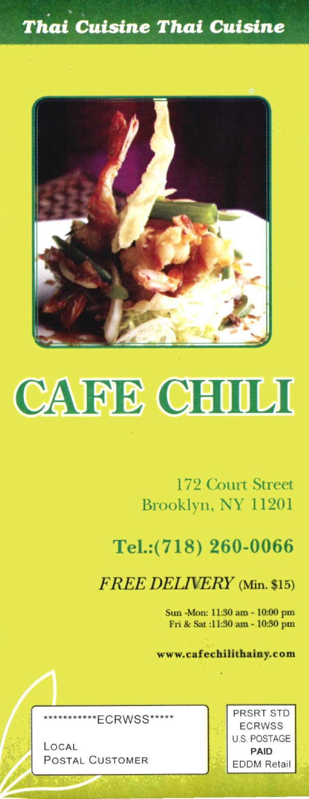 Cafe Chili Restaurant in Brooklyn / Menus & Photos